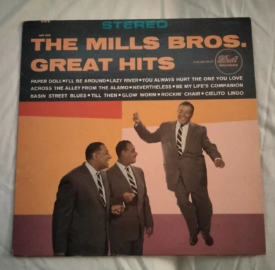 The Mills Brothers-Great Hits-VINYL LP Record #DLP25157 - Image 1 of 4