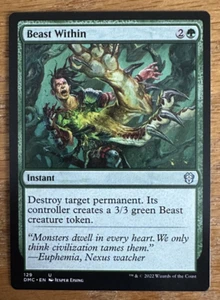 MTG Dominaria United Commander, Beast Within - Picture 1 of 1
