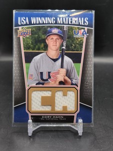 2009 Upper Deck USA Winning Materials 480/499 Cory Hahn #UWM-7