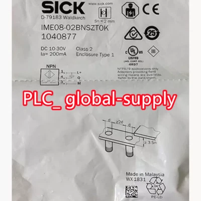 IME08-02BNSZTOK 1PCS New original SICK IME08-02BNSZTOK sensor Fast shipment - Image 1 of 4