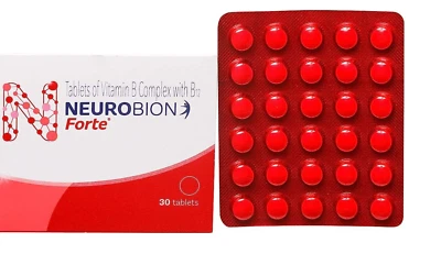 Neurobion Forte 120 tablets vitamin B complex with B12 free shipping