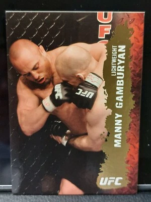 Manny Gamburyan #66 2009 Topps UFC Round 2 Thick Gold Parallel - Image 1 of 2