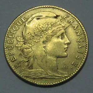 ZALDI2010 - FRANCIA . 10 FRANCS DE 1907 . ORO - Photo 1 sur 2