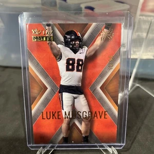 2023 Wild Card Matte Orange X-Plode Luke Musgrave Rookie Packers 19/99 - Bild 1 von 3