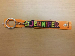 " JENNIFER " Fun Schlüsselanhänger von Albatros mit Namen * bunt ca. 2 cm hoch - Picture 1 of 1