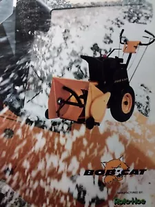 Bobcat 5 8 10 hp Roto-Hoe Walk-Behind Snow Thrower Blower Sales Brochure Catalog - Picture 1 of 1