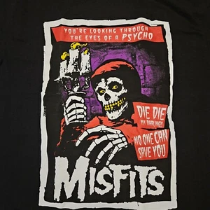 ENVÍO GRATUITO EL MISMO DÍA Nueva Camisa American Psycho MISFITS GRANDE - Imagen 1 de 2