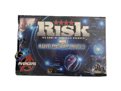 Risk Game of Strategic Conquest Marvel Cinematic Universe Avengers - Image 1 of 4