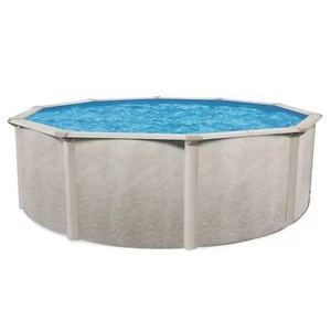 Aquarian Phoenix Round Steel Frame Above Ground Swimming Pool w/o Liner - Picture 1 of 33