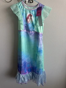 Disney Ariel Little Mermaid Fantasy Nightgown Costume Dress Pajamas New - Picture 1 of 10
