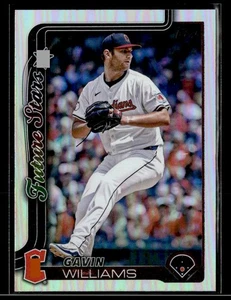 2025 Topps - Rainbow Foil - #554 Gavin Williams - Cleveland Guardians - Picture 1 of 2