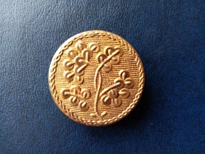 BOUTON d'époque Louis XVI à identifier - 27 mm - Monté sur bois - Picture 1 of 2