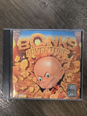 Bonk's Adventure (TurboGrafx-16, 1990) complete CIB tg16 - Image 1 of 2
