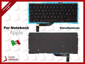 Tastiera Notebook APPLE Macbook Pro Retina 15" A1398 2012 2015 Retroilluminata - Afbeelding 1 van 1