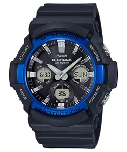 Casio GAS100B-1A2, G-Shock Analog/Digital Watch, Resin Band, 5 Alarms, Solar - Picture 1 of 2