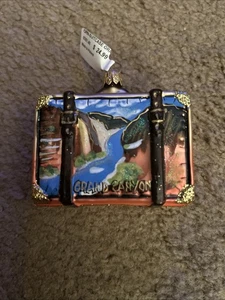 Grand Canyon Koffer Ornament Nationalpark Erinnerungen Wandern Landschaft Neu mit Etikett Arizona - Bild 1 von 5