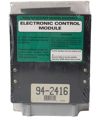 SMP Engine Control Module Fits 1988-1990 Ford Tempo Mercury Topaz Model ID EM064 Foto 1 de 4