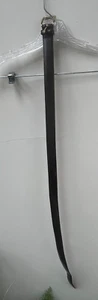 Jos A. Banks Mens Belt Size 34 Black Solid Brass Buckle Leather - Picture 1 of 8
