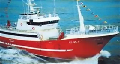 FROYLINER bis 2005 URVAAG LAPR, norwegischer Trawler. Modellbauplan 1:50 - Bild 1 von 3