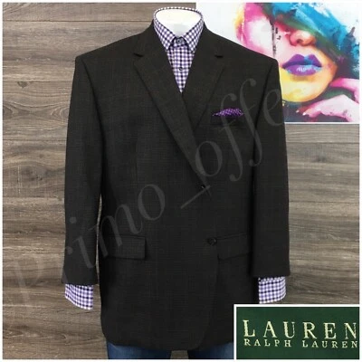 Ralph Lauren Mens Blazer Sport Coat Two Button Casual Jacket Size 50R Wool Suits - Image 1 of 4