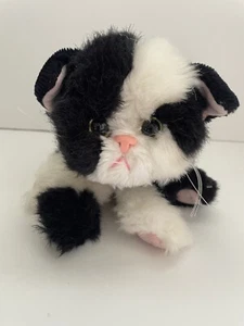 Kitty Kätzchen Kätzchen Tyco 1992 schwarz weiß blau Lovey Halsband T34 - Bild 1 von 5