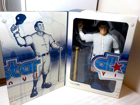 BABE RUTH UPPER DECK VINYL FIGURE DOLL LIMITED EDITION 1/1500 2007 Cover
