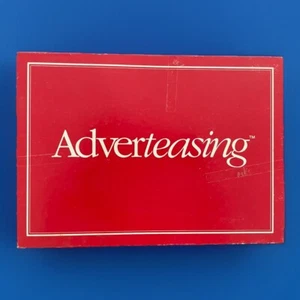 Adverteasing Board Game of Advertising Slogans Commercials Jingles 1988 COMPLETE - Picture 1 of 15