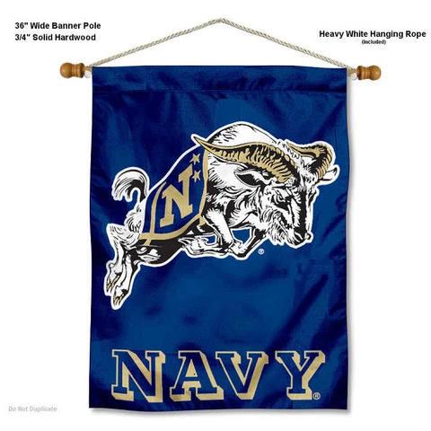 Navy Midshipmen Wall Hanging Banner Cover