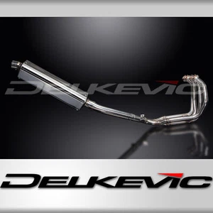 Yamaha YZF600R Thundercat 94-07 Full Exhaust 4-1 17" Tri-Oval Stainless Muffler - Bild 1 von 5