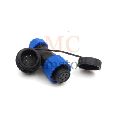 SD16 5Pin Circular Waterproof IP67 Connector Plug Socket,Aviation Plug Socket - Image 1 of 4