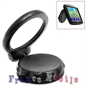 Support Ventouse Fixation Voiture pour GPS TomTom One XL Live XXL IQ Routes Noir - Photo 1/3