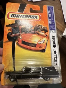 MATCHBOX MBX METAL 1963 CADILLAC CHASE BLACK - Picture 1 of 6