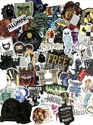 70pc Harry Potter Notebook Laptop House Magic Sigil Crest Decal Sticker - Image 1 of 4