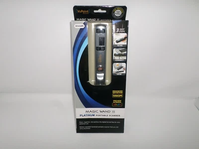 VuPoint Magic Wand III Platinum Portable Scanner 1050 DPI ST442PE - Image 1 of 4