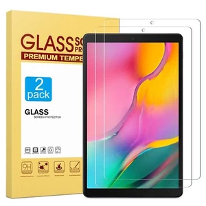 2 PCS Tempered Glass Screen Protector for Samsung Galaxy Tab A 10.1 SM-T510/T515 - Picture 1 of 7