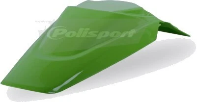 Polisport 8561500013 GREEN Rear Fender Kawasaki KX65 2000-2019, KLX110 2002-2013 - Image 1 of 1