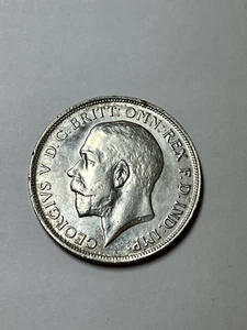 1911 Great Britain Silver Florin (Nice AU) - Picture 1 of 4