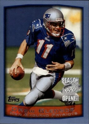Drew Bledsoe 1999 Topps Season Opener #120 New England Patriots - Image 1 of 2