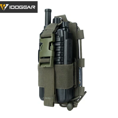 IDOGEAR Tactical Radio Pouch MOLLE Walkie Talkie POFUNG UV5R UV82 Gear Military - image 1 of 4