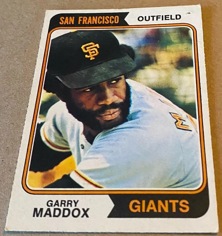 1974 O-PEE-CHEE Card #178 GARRY MADDOX  P-G Condition