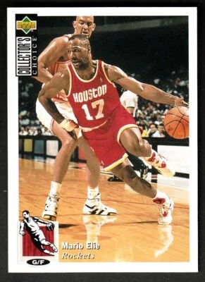 Mario Elie - Rockets - Upper Deck 1994 Collectors Choice - NBA Card # 217 - Image 1 of 2