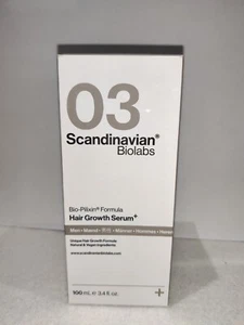SCANDINAVIAN BIOLABS BIO-PILIXIN Hair Growth Serum For Men NEW 100ML.