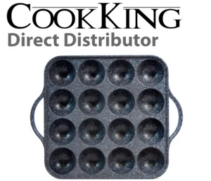 NEU Takoyaki Antihaft Grillpfanne Kochplatte Rund Pfannkuchen Puffs Oktopus Kugel - Bild 1 von 7