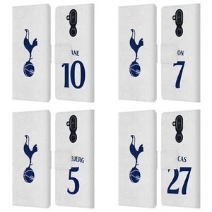 TOTTENHAM HOTSPUR F.C. 2021/22 PLAYERS HOME KIT LEATHER BOOK CASE NOKIA PHONES - Picture 1 of 10