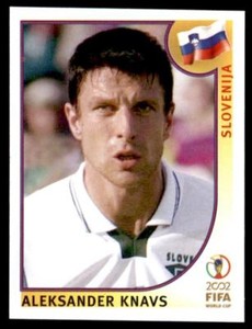Panini World Cup Korea/Japan 2002 - Aleksander Knavs Slovenija No. 118
