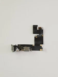 Génuine Module Nappe Flex Connecteur De Charge Micro Gris iPhone 6 Plus - Photo 1 sur 2