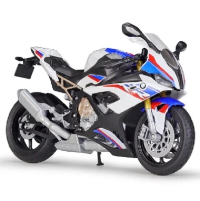 Welly 1:12 2021 BMW S1000RR Diecast Motorcycle Bike Model Toy New In Box - Image 1 of 4