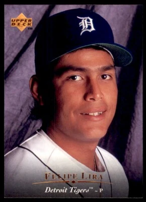 1995 Upper Deck Felipe Lira Detroit Tigers #422 2081b - Image 1 of 2