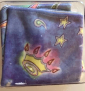Ultra Fine Microfiber Cleaning Cloth for Eyeglasses and Screens NIP Artwork By F - Picture 1 of 3