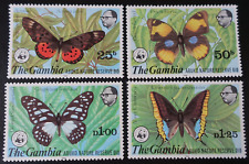 Gambia N°403/406 Butterflies mint Luxury MNH